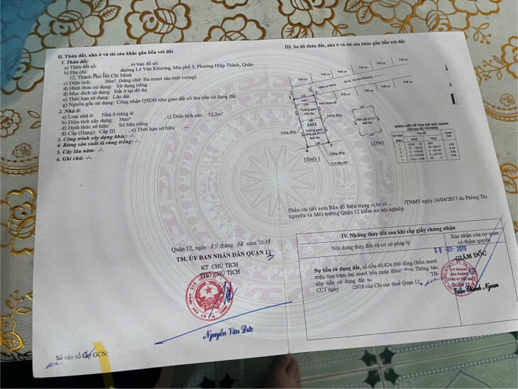 Cần bán nhà tại Lê Văn Khương, Quận 12 Nhà có vị trí thuận tiện, gần các tiện ích và giao thông dễ