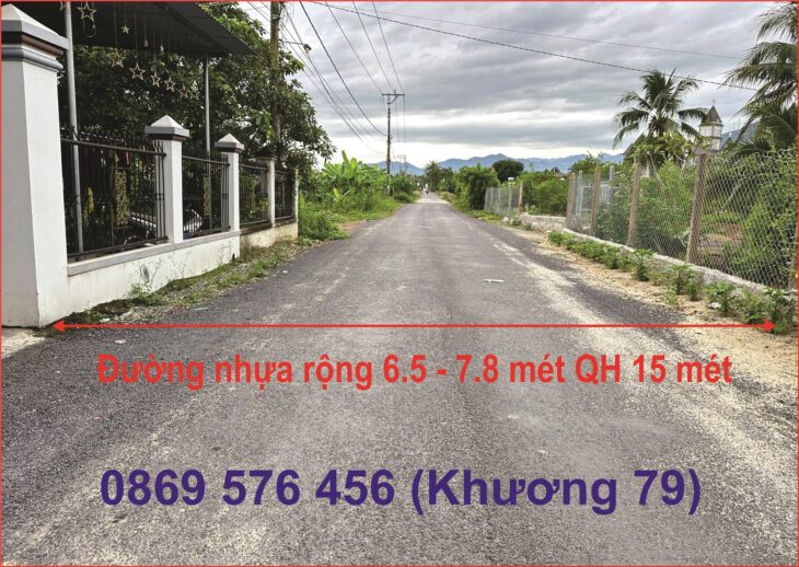 ĐẤT NỀN GIÁ RẺ TẠI KHU VỰC SUỐI TIÊN DIÊN KHÁNH KHÁNH HOÀ
