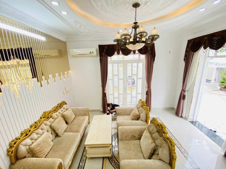 Cần bán biệt thự mini gần khu Amelie full thiết kế bên trong cao cấp giá thấp