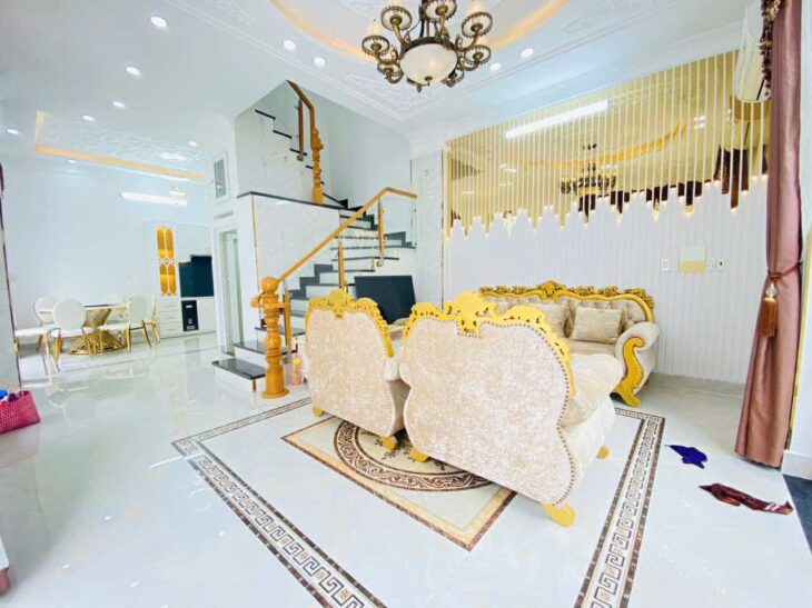 Cần bán biệt thự mini gần khu Amelie full thiết kế bên trong cao cấp giá thấp