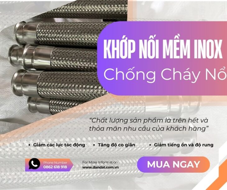 Khớp Nối Mềm (Khop Noi Mem)-Sự Lựa Chọn Thông Minh Cho Hệ Thống Dẫn Dầu, Nước