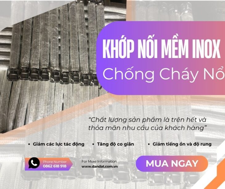 Khớp Nối Mềm (Khop Noi Mem)-Sự Lựa Chọn Thông Minh Cho Hệ Thống Dẫn Dầu, Nước