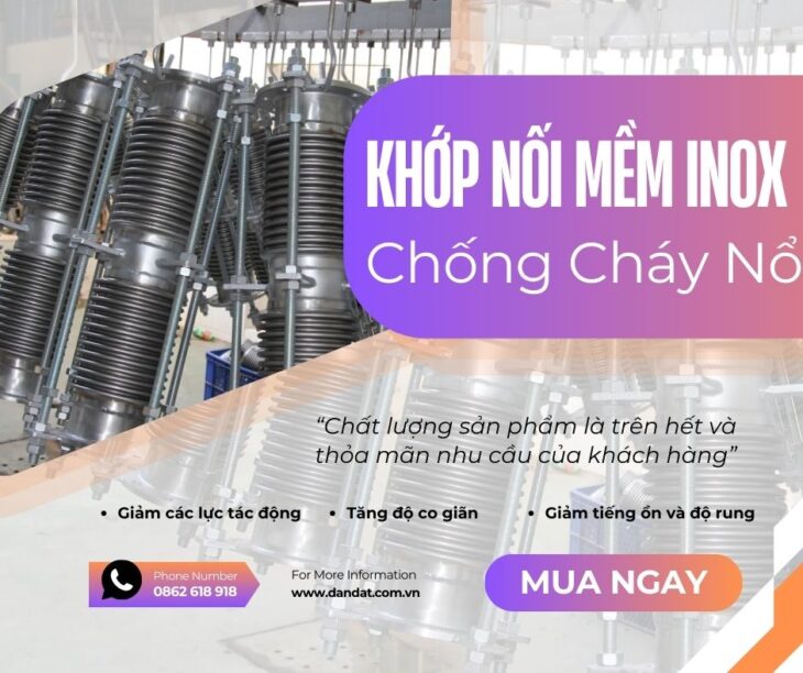 Khớp Nối Mềm (Khop Noi Mem)-Sự Lựa Chọn Thông Minh Cho Hệ Thống Dẫn Dầu, Nước