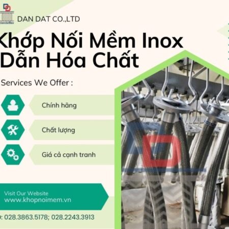 Khớp nối mềm chống rung, khớp nối chống rung máy phát điện, khớp nối mềm kim loại nối bích