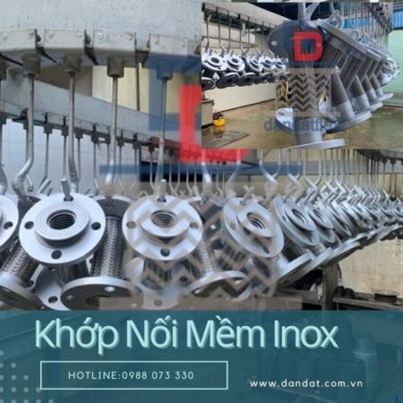 khopnoimem, Khớp nối chống rung, Ống mềm inox công nghiệp, Khớp nối mềm mặt bích