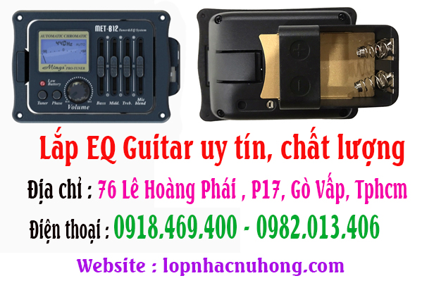 Lắp EQ Cho Đàn Guitar Tại Gò Vấp