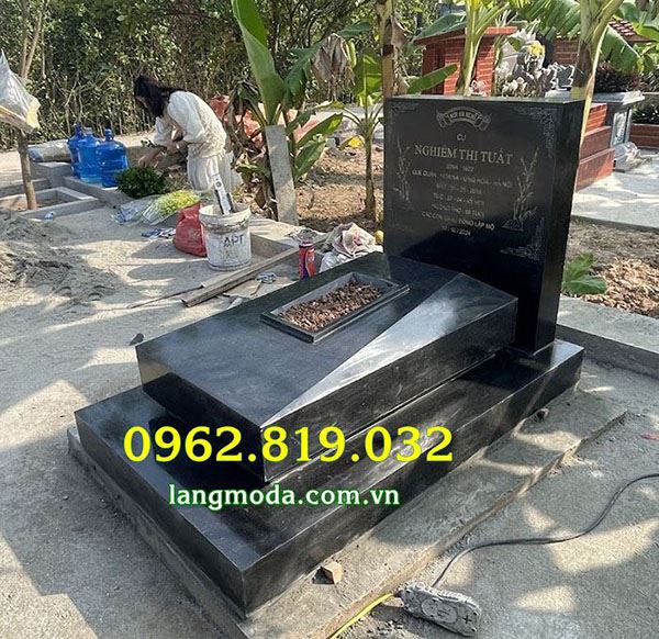 Kích thước xây mộ tam cấp đẹp chuẩn phong thủy 2025