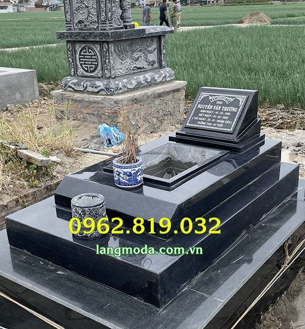 Kích thước xây mộ tam cấp đẹp chuẩn phong thủy 2025