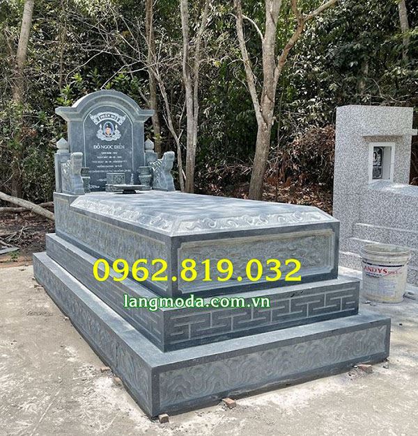 Kích thước xây mộ tam cấp đẹp chuẩn phong thủy 2025