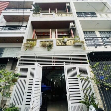 NHÀ 4 TẦNG KIÊN CỐ – HẺM XE HƠI QUANG TRUNG GÒ VẤP – NHỈNH 6 TỶ