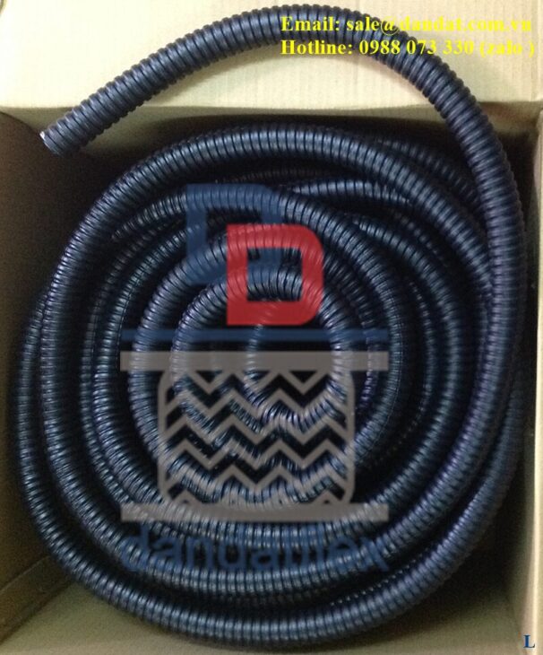 Ống thép luồn dây điện bọc nhựa bọc lưới, Ống ruột gà lõi thép PVC, Khớp nối ống ruột gà