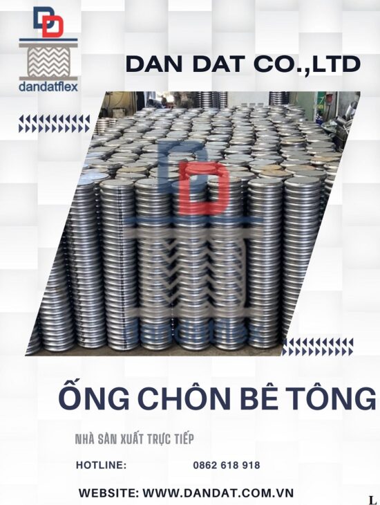 Ống ruột gà lõi thép luồn dây điện, Ống thép chôn bê tông, Ống mềm inox 304 chịu nhiệt ( không lưới