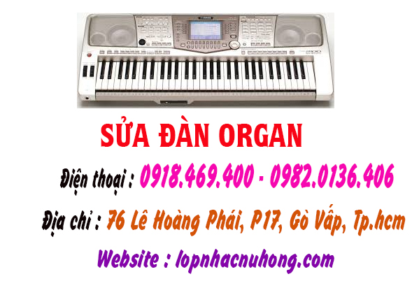 Địa chỉ nơi sửa đàn organ chuyên nghiệp, uy tín, chất lượng tại gò vấp, tphcm, sài gòn