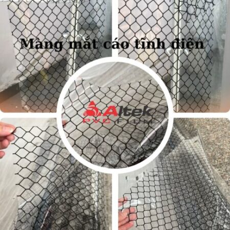 màng nhựa pvc mắt cáo chống tĩnh điện – hàng chuẩn giá xịn