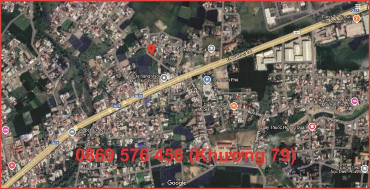 BÁN ĐẤT Ở XÃ DIÊN PHÚ, DIÊN KHÁNH KHÁNH HOÀ