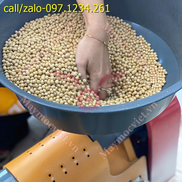 Máy xát gạo, bóc vỏ đỗ tương YL40