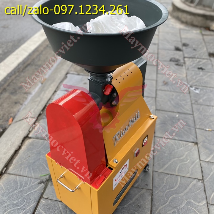 Máy xát gạo, bóc vỏ đỗ tương YL40