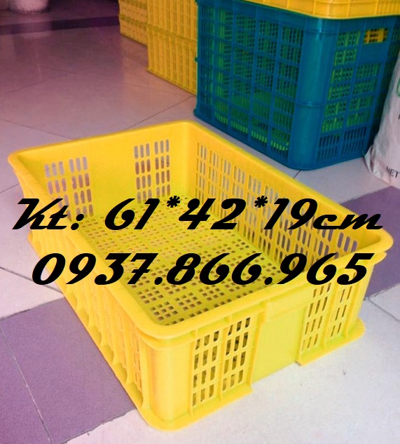 Đại lý bán sọt nhựa công nghiệp, sọt nhựa,khay nhựa rỗng, khay cao 19, khay nhựa
