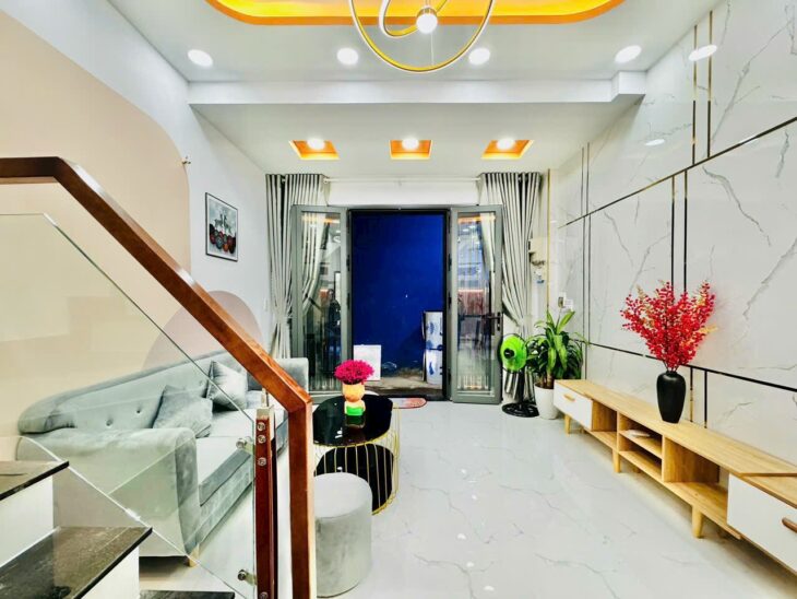 Nhà phố 5 tầng hoàn thiện quận 12 chỉ 4 tỷ Vào ở ngay.