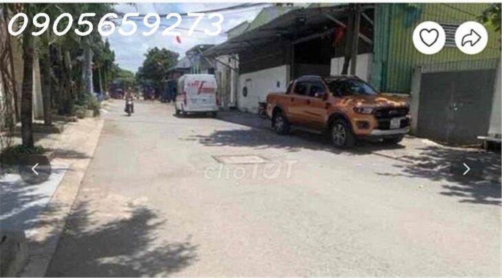 Bán gấp mặt tiền đường số 10 – Hiệp Bình Chánh. nhà cấp 4 – 2PN 1WC đang cho thuê 8 triệu/tháng