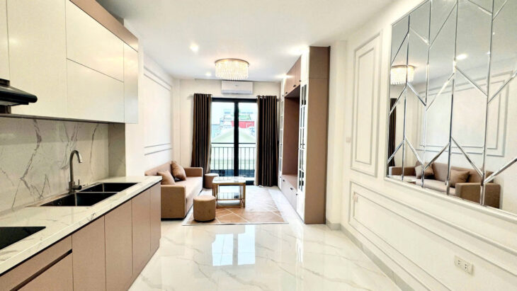 Bán Toà CCMN mới tinh 65m2 x 7T cao cấp 2 mặt thoáng tại Phố Phan Đình Giót, Thanh Xuân có thể vừa
