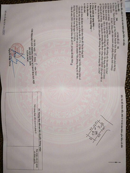 LO GÓC 2 MẶT TIỀN TẠI XUÂN ĐỒNG TÂN MIMH SÓC SƠN HÀ NỘI GIÁ CHỈ CÓ HƠN TY KHUÔN THỬA HOA HẬU DT