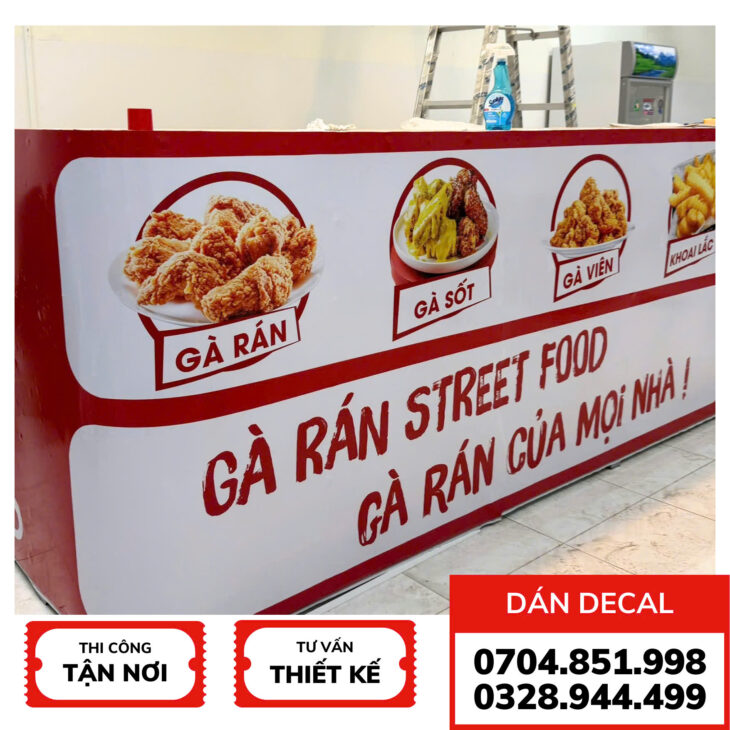 thi công dán decal in KTS tại cần thơ