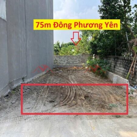 GIÁ 2 TỶ ĐẤT TẠI ĐÔNG PHƯƠNG YÊN-CHƯƠNG MỸ D/T:75M