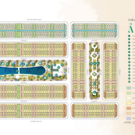 Layout phong cách Ả Rập – tiểu khu cao cấp nhất khu sông Town