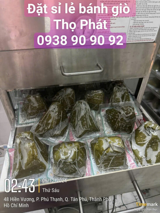 BÁNH BAO THỌ PHÁT Chính hãng Nguyễn Tri Phương Đặt ngay 0938909092