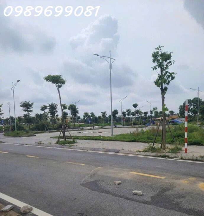 Bán đất đấu giá Thuỵ Lâm Đông Anh – Lô sẻ khe, view vườn hoa