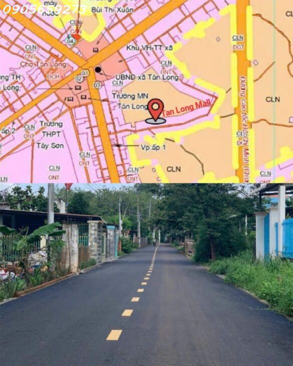 Bán đất dân cư Hiện hữu ngay tuyến cao tốc giá chỉ 4triệu/m2 – Tân Long – Phú Giáo