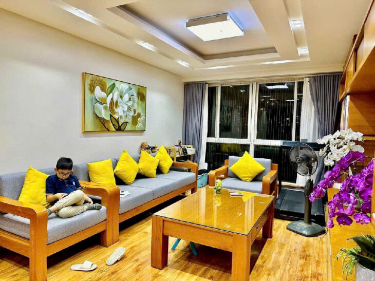 (Siêu phẩm) Căn hộ 124m2 3PN có slot ô tô – Ban công Đông Nam – Tặng NT 500 triệu – Tin Thật 100%.