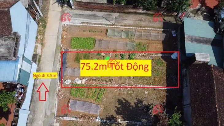 SIÊU PHẨM GIÁ 1,450 TỶ ĐẤT TẠI TỐT ĐỘNG-CHƯƠNG MỸ D/T:75,2M