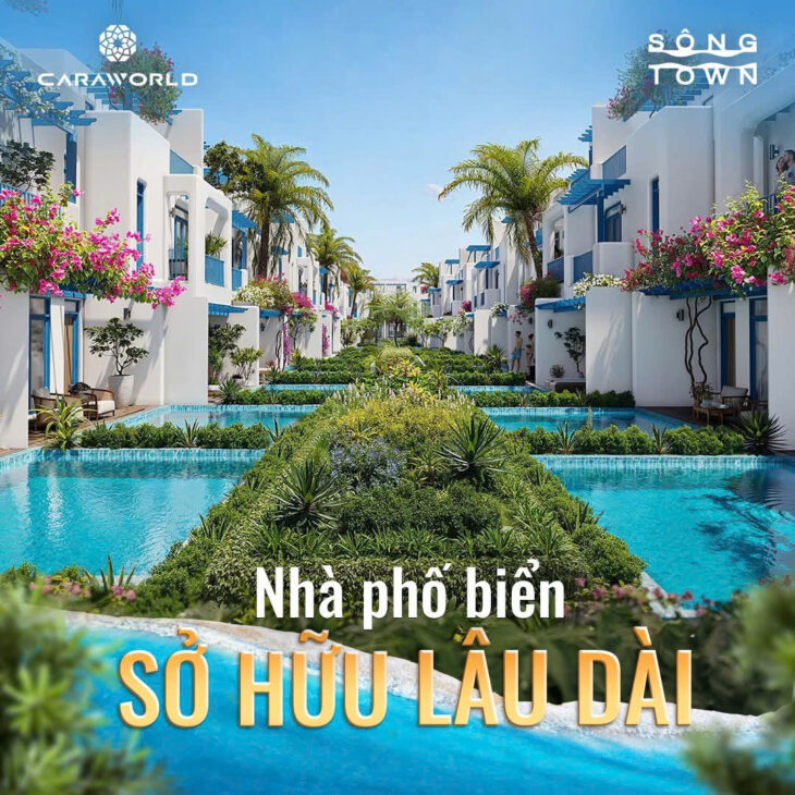 Top 5 lý do nhất định phải sở hữu nhà phố biển Sông Town