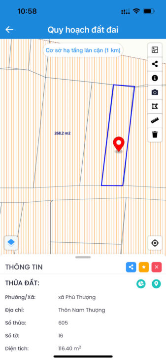1.7x tỷ. Bán Đất TDP Nam Thượng, Phú Thượng, TP Huế