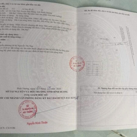 CHÍNH CHỦ CẦN BÁN GẤP LÔ ĐẤT