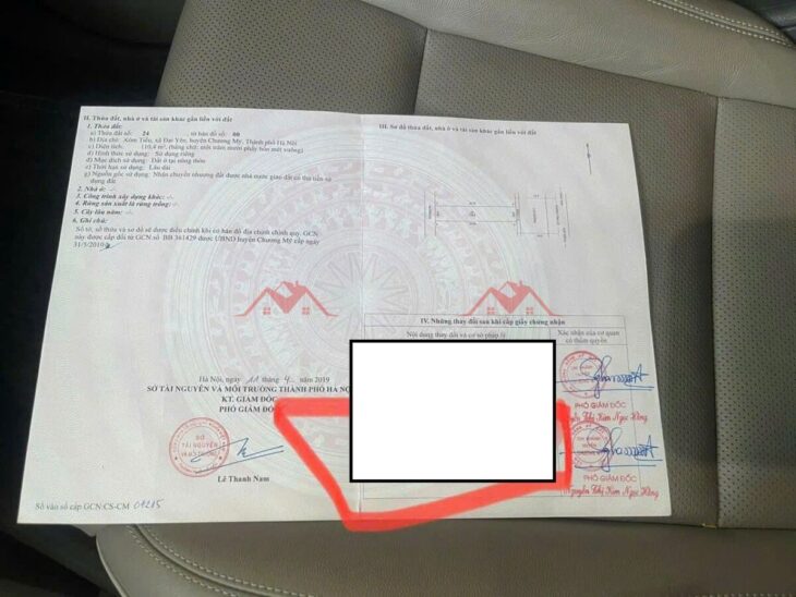 SIÊU PHẨM GIÁ 6,550 TỶ ĐẤT TẠI ĐẠI YÊN-CHƯƠNG MỸ D/T:110,4M