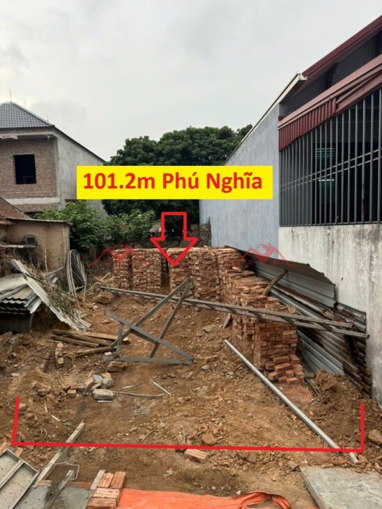 SIÊU PHẨM GIÁ 1,5 TỶ ĐẤT TẠI PHÚ NGHĨA-CHƯƠNG MỸ D/T:101,2M