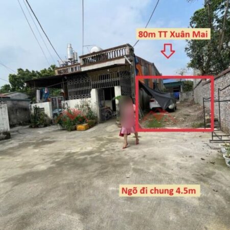 SIÊU PHẨM GIÁ 1,850 TỶ ĐẤT TẠI TT XUÂN MAI-CHƯƠNG MỸ D/T:80M