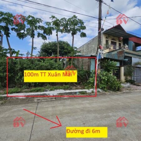 SIÊU PHẨM GIÁ 3,1 TỶ ĐẤT TT XUÂN MAI-CHƯƠNG MỸ D/T:100M