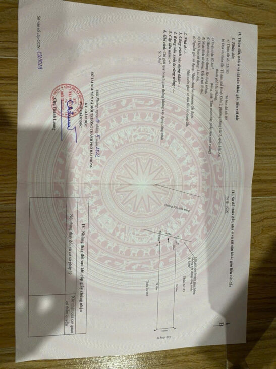 Bán đất tặng nhà xưởng mặt đường Đình vũ,hải an,hải phòng