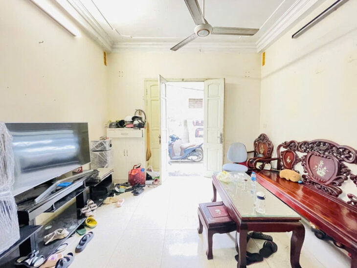 Bán nhà 4 tầng, 44m², 5 phòng, Nguyễn Khoái, 5.35 tỷ, sổ đỏ