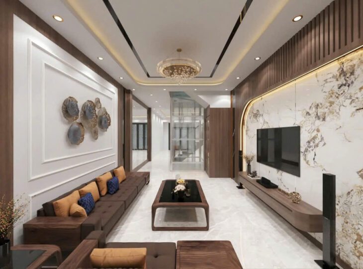 Mặt đường Tô Vũ – 193 Văn Cao, 80 5 tầng mới tinh – Thang Máy – Giá 12.5 tỉ – vị trí đẹp