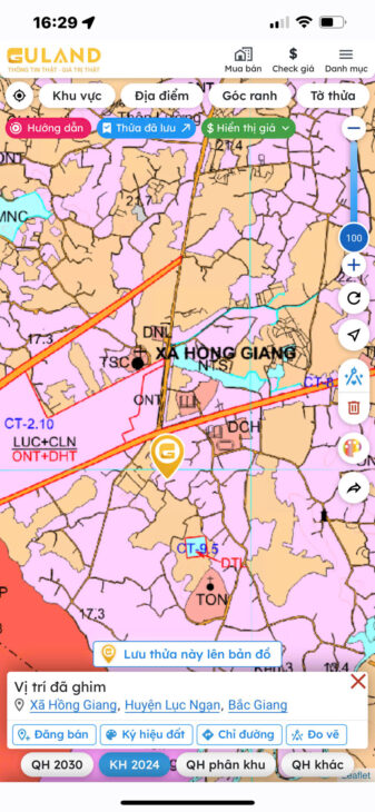 Hãy Sở hữu ngay 6 lô đất vàng tại Tổ dân phố Kép 2A, Phường Hồng Giang, Thị xã Chũ.Chỉ có hơn 5xx tr