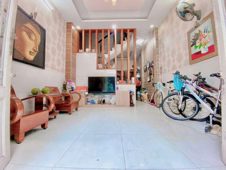 BÁN NHÀ 4 TẦNG, 4 PN, 3 WC, NGÕ LẠC LONG QUÂN, TÂN BÌNH – 5.7 TỶ – SỔ ĐỎ
