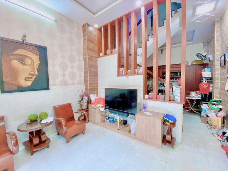 BÁN NHÀ 4 TẦNG, 4 PN, 3 WC, NGÕ LẠC LONG QUÂN, TÂN BÌNH – 5.7 TỶ – SỔ ĐỎ
