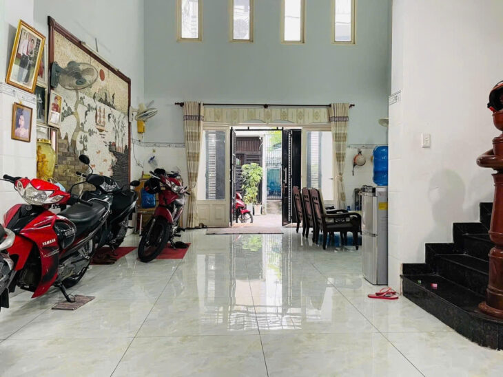 BÁN NHÀ HẺM 6M , 7C VÔ NHÀ , TÂN HẢI – TÂN BÌNH – 13,8 TỶ – 104M² – 4 TẦNG – 4PN – 5WC .