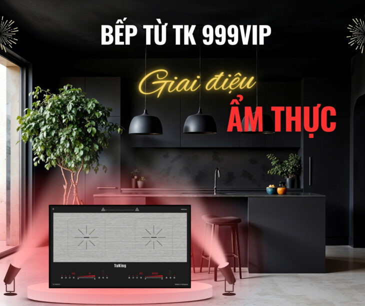 Bếp Điện Từ Hiện Đại, Cao Cấp, Sang Trọng TK 999VIP TaKing