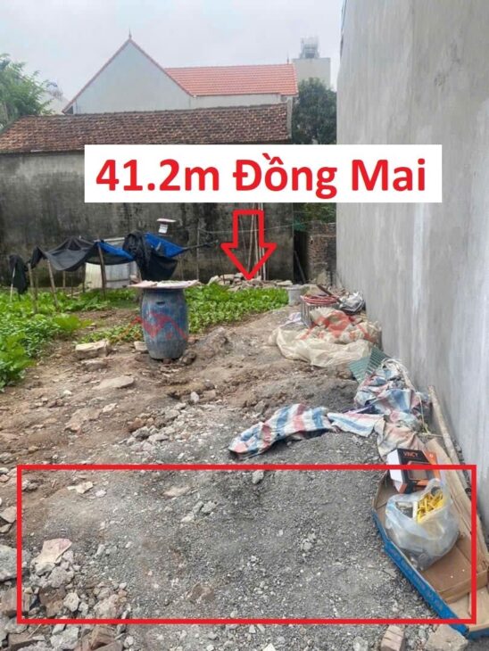 SIÊU PHẨM GIÁ 3,050 TỶ ĐẤT TẠI ĐỒNG MAI-HÀ ĐÔNG D/T:41,2M